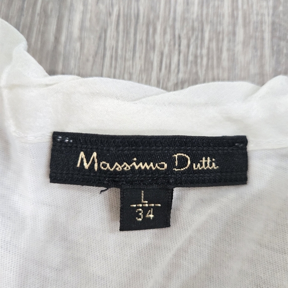 Massimo Dutti Sleeveless Tank Top Size L - Picture 2 of 3